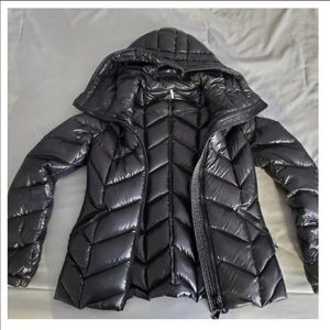 Moncler shiny puffer jacket